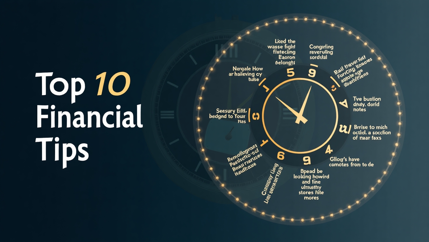 Top 10 Financial Tips to Secure Your Future in 2024