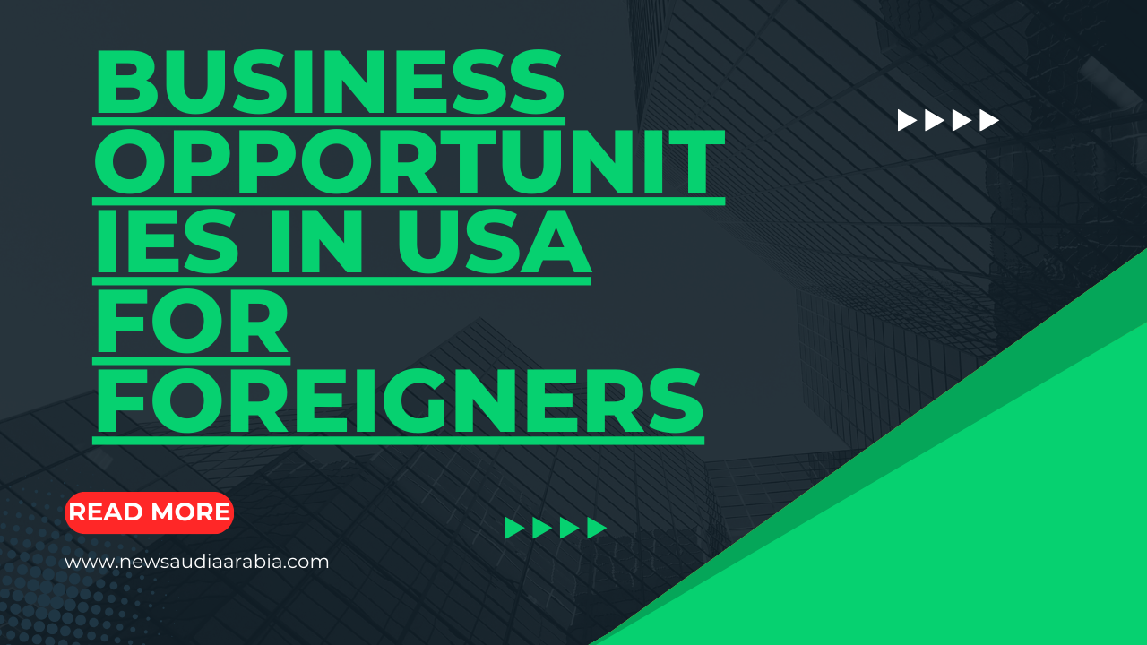 Business opportunities in USA for foreigners